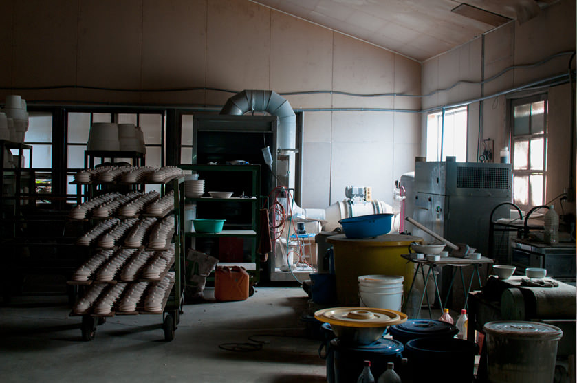 波佐見大量生産の様子16