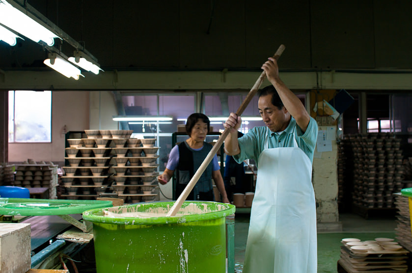 波佐見大量生産の様子8