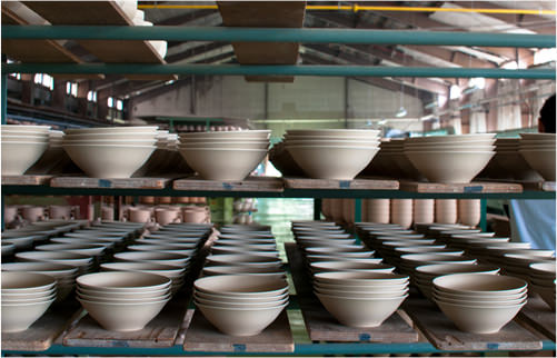 素焼き状態の器